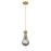 Innovations Lighting Owego 1-Lt 5" Cord Pendant, BB/PSG - 451-1P-BB-G451-5SM