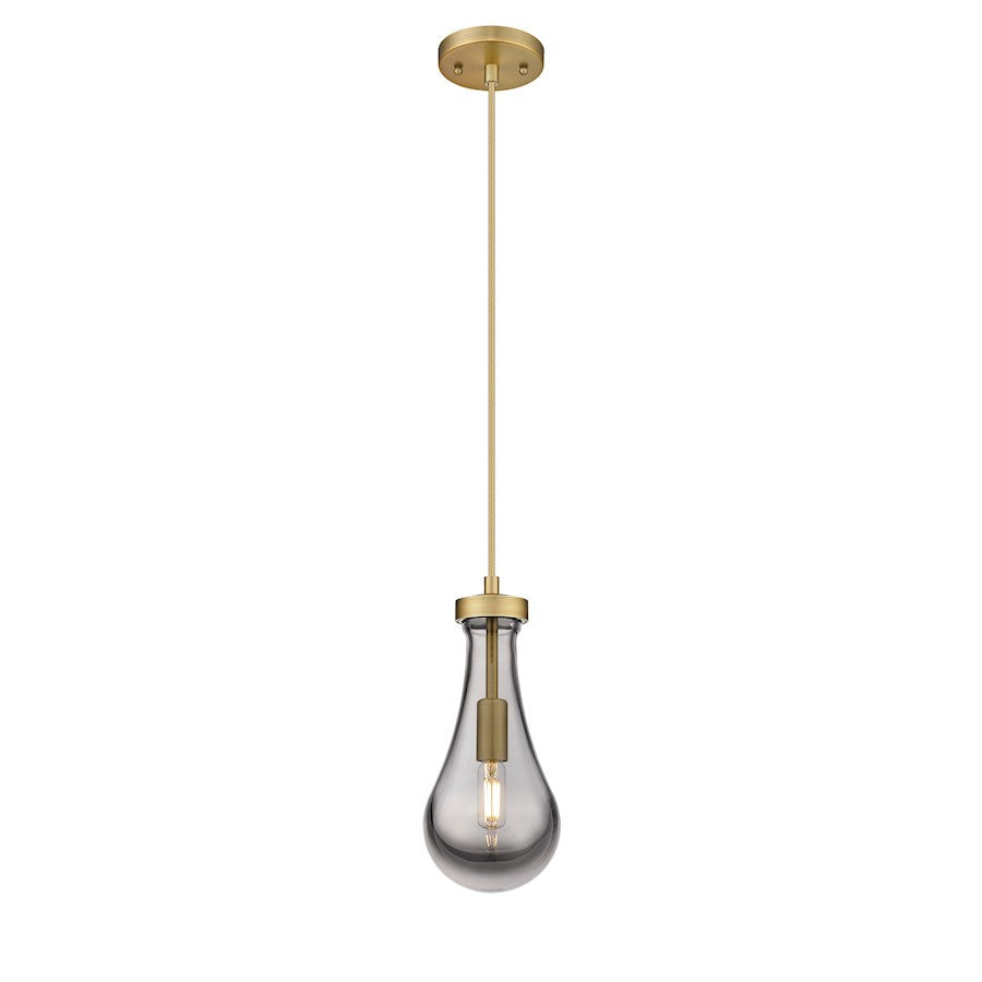 Innovations Lighting Owego 1-Lt 5" Cord Pendant, BB/PSG - 451-1P-BB-G451-5SM