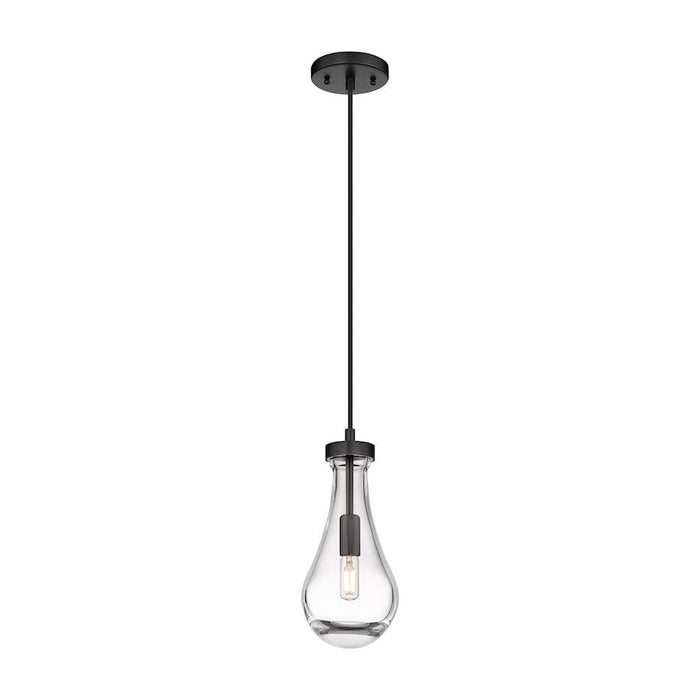 Innovations Lighting Owego 1-Lt 5" Cord Hung Pendant, MB/CG - 451-1P-BK-G451-5CL