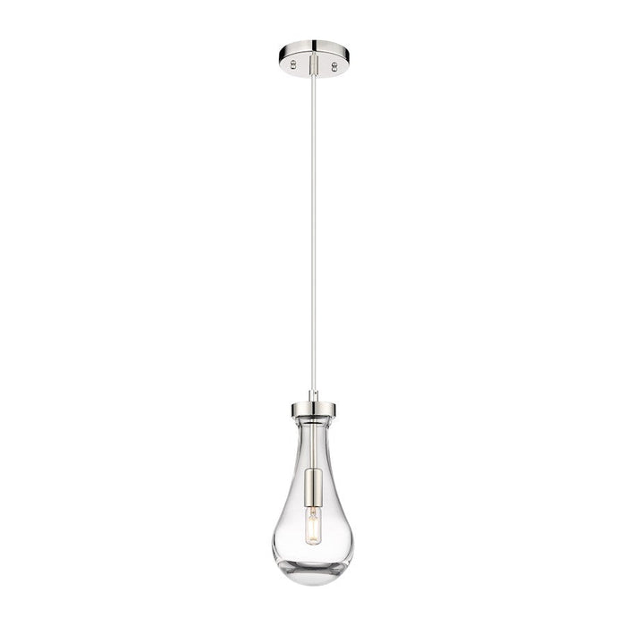 Innovations Lighting Owego 1-Lt 5" Cord Hung Pendant, PN/CG - 451-1P-PN-G451-5CL