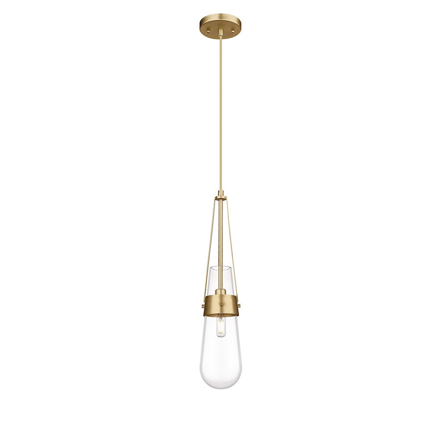 Innovations Lighting Milan 1-Lt 4" Cord Hung Pendant, BB/CG - 452-1P-BB-G452-4CL