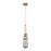 Innovations Lighting Milan 1-Lt 4" Cord Pendant, BB/PSG - 452-1P-BB-G452-4SM