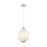 Innovations Fall Brook 3-Lt 10" Cord Pendant, SN/MW/CG - 453-3P-SN-G453-10WCL