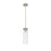 Innovations Lighting Lincoln 1-Lt 12" Stem Pendant, SN/CG - 471-1S-SN-G471P-12CL