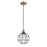 Innovations Ballston Lake Placid 8" Cord Pendant, BB/MBM - 516-1P-BB-CE-8-BK