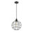 Innovations Ballston Lake Placid 10" Cord Pendant, MB/MBM - 516-1P-BK-CE-10-BK