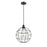 Innovations Ballston Lake Placid 12" Cord Pendant, MB/MBM - 516-1P-BK-CE-12-BK