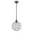 Innovations Ballston Lake Placid 10" Stem Pendant, MB/MBM - 516-1S-BK-CE-10-BK