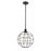 Innovations Ballston Lake Placid 12" Stem Pendant, MB/MBM - 516-1S-BK-CE-12-BK