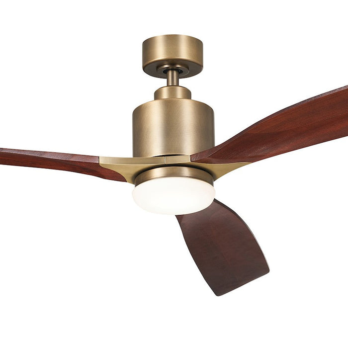 Kichler Ridley Ii Ceiling Fan, Etched Cased Opal