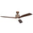 Kichler Ridley II Ceiling Fan, Oil Brushed Bronze/Etched Cased Opal - 300075OBB