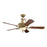 Kichler Kimberley LED 2700K, 60" Fan, Burnished Antique Brass - 300208BAB