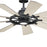 Kichler Gentry Ceiling Fan, Etched Cased Opal