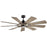 Kichler Gentry LED 3000K, 65" Fan, Anvil Iron - 300265AVI7