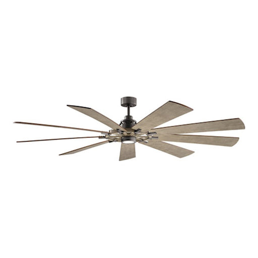 Kichler Gentry LED 3000K, 85" Fan, Anvil Iron - 300285AVI7