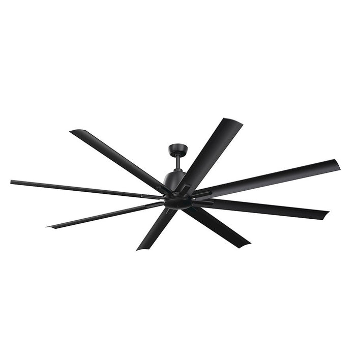 Kichler Breda 85" Ceiling Fan, Satin Black/Satin Black - 310285SBK