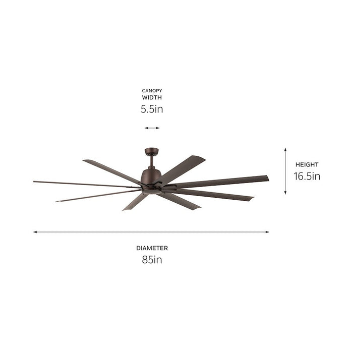 Kichler Breda  Ceiling Fan