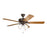 Kichler 52" Basics Pro Premier Fan, Satin Natural Bronze - 330016SNBS