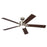 Kichler Lucian Elite XL Ceiling Fan, Brushed Nickel/Etched Cased Opal - 330060NI