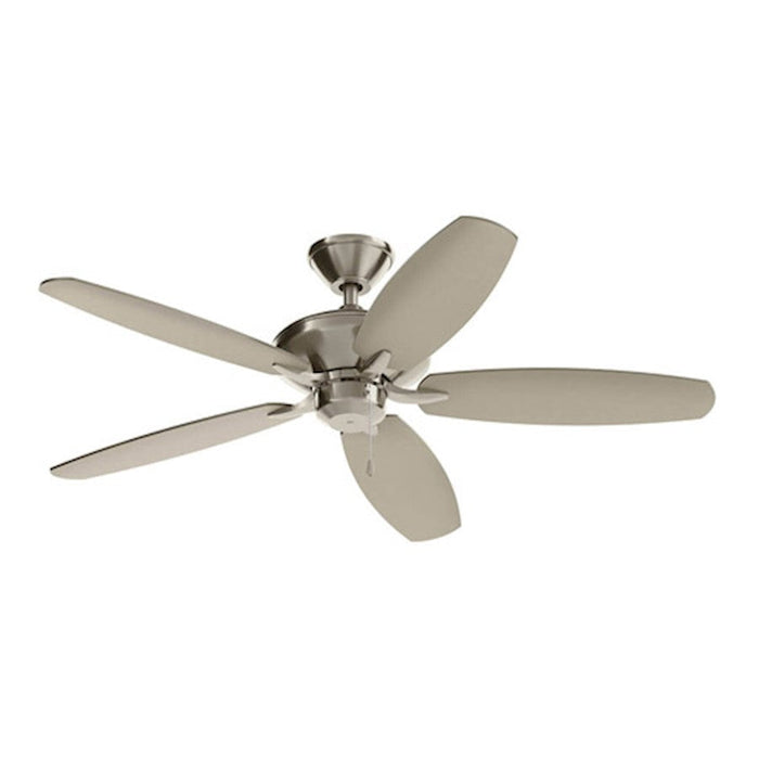 Kichler Renew Energy Star 52" Fan, Brushed Stainless Steel - 330164BSS