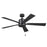 Kichler Lucian II 52" Ceiling Fan, Satin Black - 330242SBK