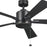 Kichler Lucian Ii Ceiling Fan, Satin Black