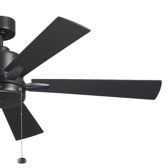 Kichler Lucian Ii Ceiling Fan, Satin Black