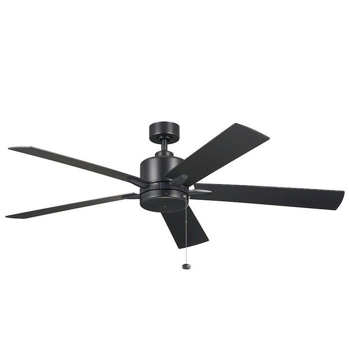 Kichler Lucian II 60" Ceiling Fan, Satin Black - 330243SBK