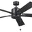 Kichler Lucian Ii Ceiling Fan, Satin Black