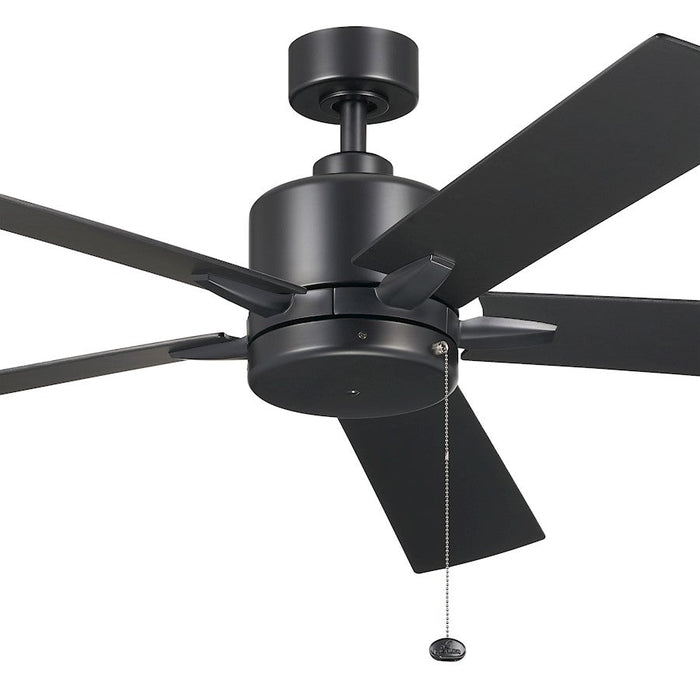 Kichler Lucian Ii Ceiling Fan, Satin Black