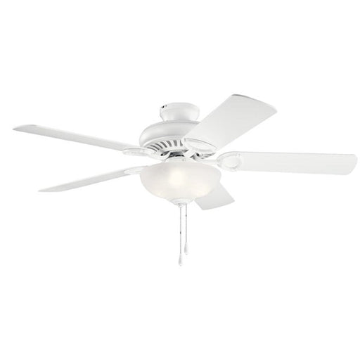 Kichler Sutter Place Select LED 2700K, 52" Fan, Matte White - 339501MWH