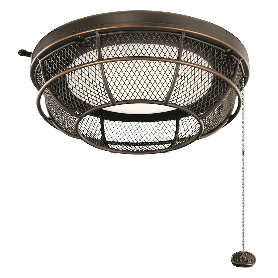 Kichler Industrial Mesh LED Outdoor Light Kit, Olde Bronze - 380952OZ