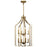 Kichler Morrigan 19" 8 Light Foyer Chandelier, Natural Bras - 42498NBR