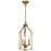 Kichler Morrigan 21" 3 Light Indoor Pendant, Natural Brass - 42499NBR