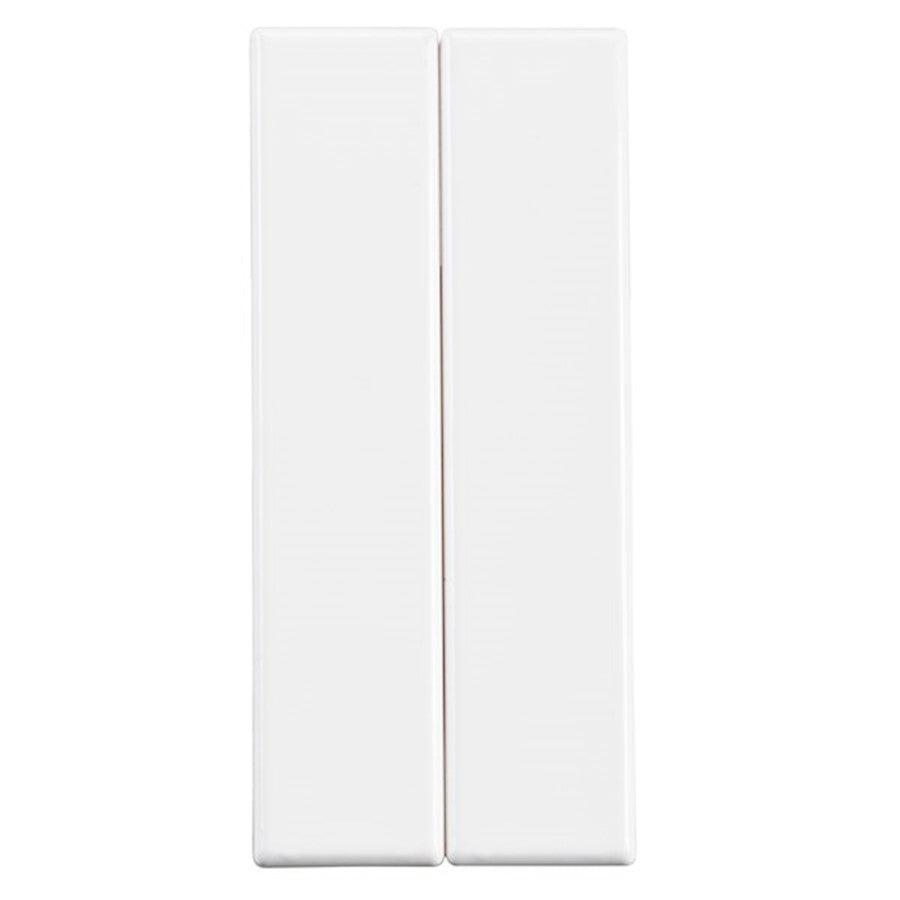 Kichler Outdoor Address Lt, Half Size Blank Panel, Set of 2, White - 4311