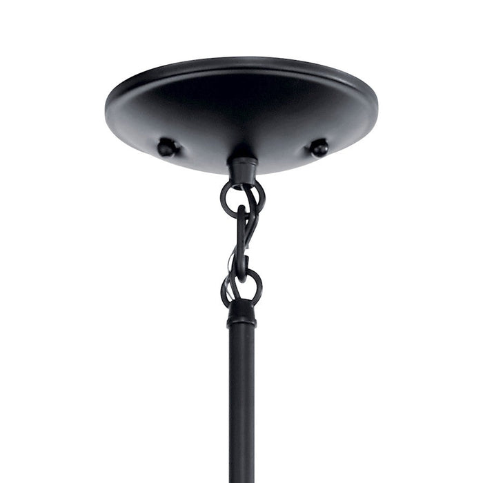 Kichler Shailene Chandelier, Black/Satin Etched