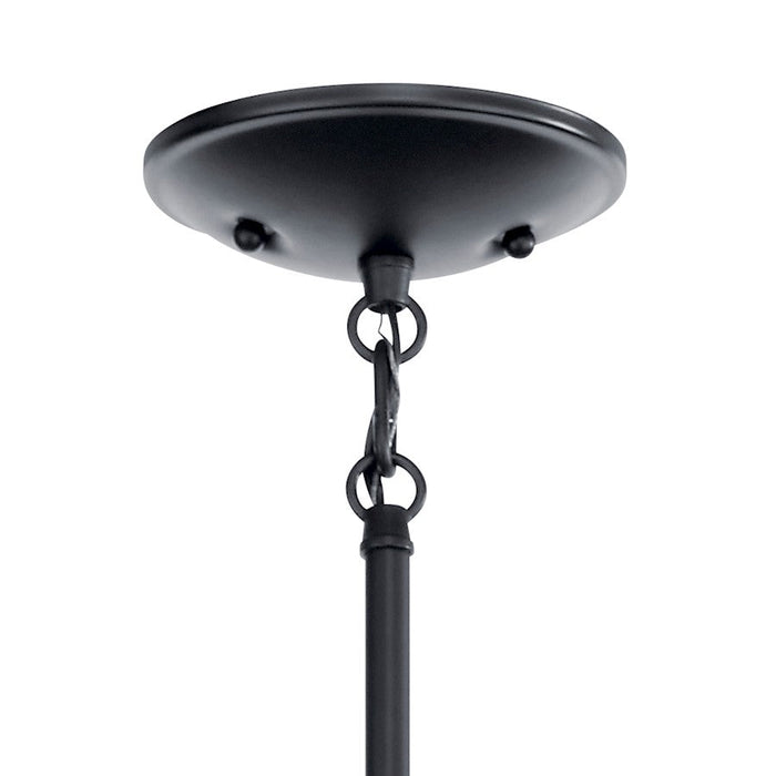 Kichler Shailene Chandelier, Black/Satin Etched