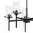 Kichler Alton Chandelier, Black/Seeded