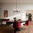 Kichler Alton Chandelier, Black/Seeded