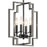 Kichler Downtown Deco 4 Light Pendant, Midnight Chrome