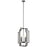 Kichler Downtown Deco Large 4 Light Foyer Pendant, Midnight Chrome - 43965MCH