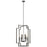 Kichler Downtown Deco 8 Light Foyer Chandelier, Midnight Chrome - 43966MCH