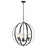 Kichler Winslow 3 Light Chandelier, Black - 44034BK