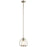 Kichler Tuscany 8.75" 1 Light Mini Pendant, Clear Seeded Glass, Nickel - 44058NI