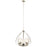 Kichler Tuscany 24" 5 Light Chandelier, Clear Seeded Glass, Nickel - 44060NI