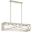 Kichler Moorgate 7 Light Linear Chandelier, Distressed Antique White - 44082DAW