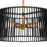 Kichler Linara Modern 3 Light Pendant, Black