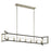 Kichler Lente Linear 7 Light Chandelier,, Midnight Oak - 44252MOK