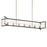 Kichler Lente Linear Chandelier, Midnight Oak