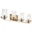 Kichler Alton 4 Light Bath Light, Champagne Bronze/Seeded - 45298CPZ